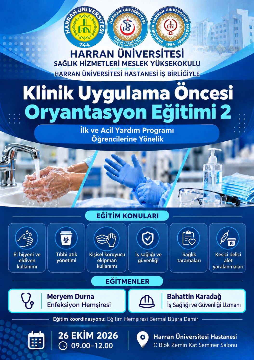 Klinik Uygulama Öncesi Oryantasyon Eğitimi
